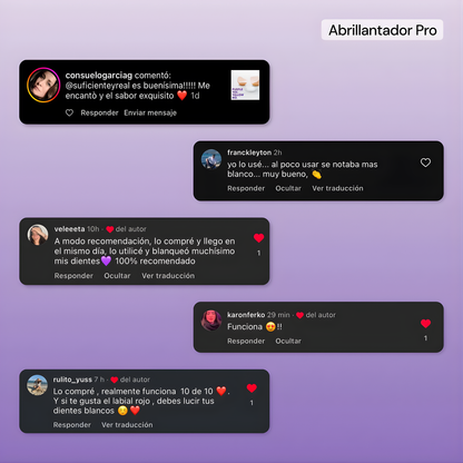 Tratamiento Bucal V34 | El Abrillantador Dental Nº1